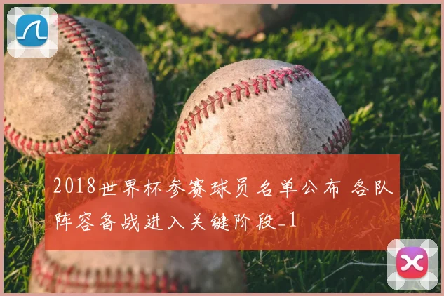 2018世界杯参赛球员名单公布 各队阵容备战进入关键阶段_1