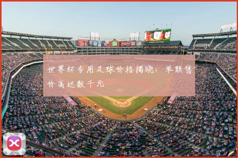 世界杯专用足球价格揭晓,单颗售价高达数千元