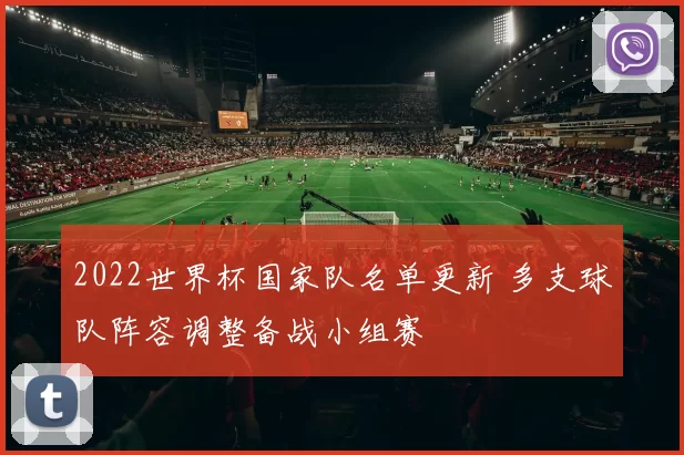 2022世界杯国家队名单更新 多支球队阵容调整备战小组赛